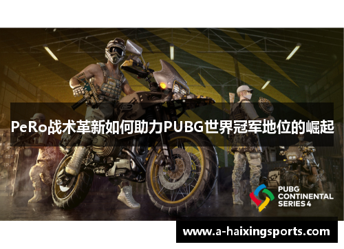 PeRo战术革新如何助力PUBG世界冠军地位的崛起